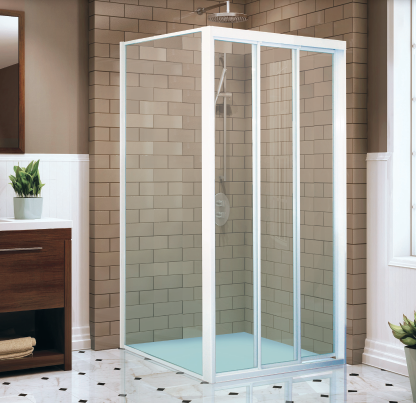 Aqua Mist sliding door shower screen